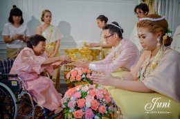 งานพิธีแต่งงานคุณปาล์ม คุณเชา