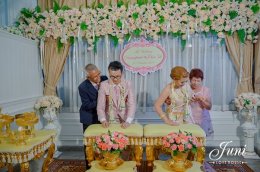 งานพิธีแต่งงานคุณปาล์ม คุณเชา