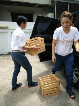 ลูกค้ามาใช้บริการเช่าอุปกรณ์