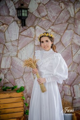 ถ่ายแบบชุด Vintage wedding Dress 
