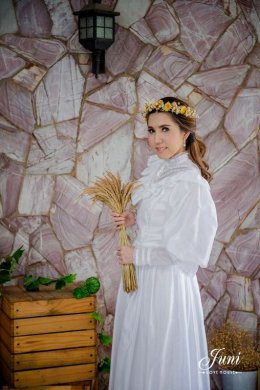 ถ่ายแบบชุด Vintage wedding Dress 