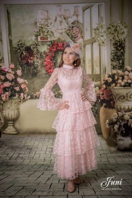 ถ่ายแบบชุด Vintage wedding Dress 