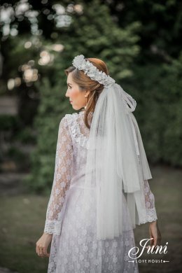 ถ่ายแบบชุด Vintage wedding Dress 