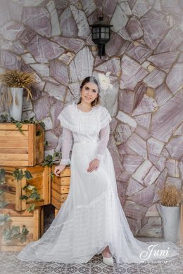ถ่ายแบบชุด Vintage wedding Dress 