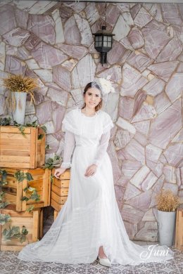 ถ่ายแบบชุด Vintage wedding Dress 