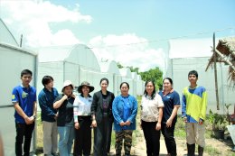 ติดตามความก้าวหน้า "การผลิตเมล่อนปลอดภัยเป็นมิตรกับสิ่งแวดล้อมจากแปลงสู่ผู้บริโภค" โดยคณะเกษตรฯ มหาวิทยาลัยพะเยา