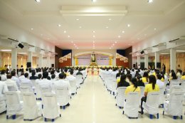 คณะเกษตรฯ ม.พะเยา เข้าร่วมวางพานพุ่มดอกไม้สด เนื่องใน “วันพระบิดาแห่งฝนหลวง” ประจำปี 2566