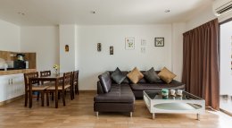 One Bedroom with Living Room (71 Square Meters Space)