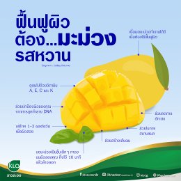 Skin rejuvenation must be...sweet mango.