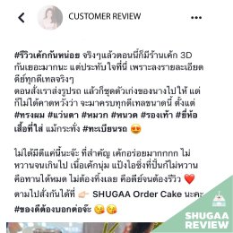 Fondant Cake (เค้ก 3 มิติ) คืออะไร