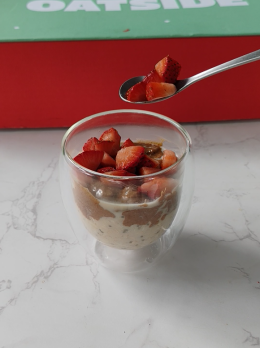 Overnight Oats ทำง่ายมาก แค่แช่ตื่นมาก็อร่อยเลย 