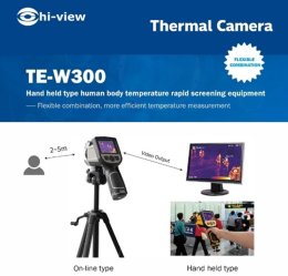 คู่มือการใช้งานเครื่องตรวจจับอุณหภูมิ Hiview TE-W300