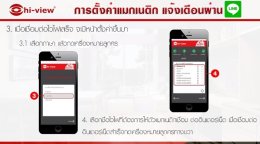 Hiview Magnetic แจ้งเตือนผ่าน LINE