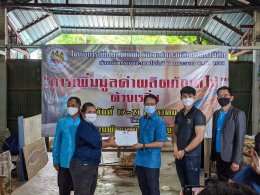สำนักงานพัฒนาฝีมือแรงงานแพร่ จัดโครงการการเพิ่มมูลค่าผลิตภัณฑ์ไม้ด้วยเรซิ่น