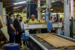  สำนักงานอุตสาหกรรม ลงพื้นที่เยี่ยมชมโรงงานทวีศักดิ์เฟอร์นิเจอร์