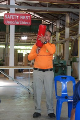 จัดอบรมการป้องกันและบรรเทาสาธารณภัย