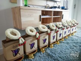 ร้านทำบุญ รับจัดงานบุญ ทำบุญบ้าน ทำบุญบริษัท ทำบุญออฟฟิศ ครบวงจร 60 ท่าน