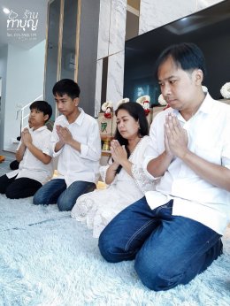 ร้านทำบุญ รับจัดงานบุญ ทำบุญบ้าน ทำบุญบริษัท ทำบุญออฟฟิศ ครบวงจร 60 ท่าน