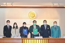 Memorandum of Understanding Signing Ceremony between Biom and Kasetsart University