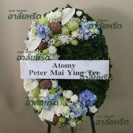 พวงหรีดวัดเสาธงนอก - สั่งพวงหรีดเริ่มต้นที่ 1000 บาท