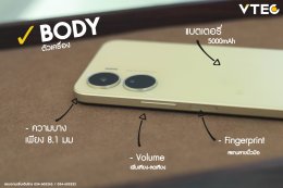 vivo Y16 สีสันทันสมัย พร้อมแบต 5000mAh กล้องหลังคู่อัจฉริยะ