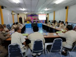 การประชุมประจำเดือน สภาองค์การบริหารส่วนตำบลทุ่งใหญ่ ครั้งที่ 6 / 2565 