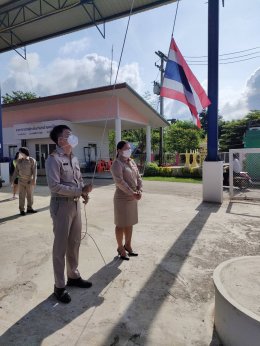 กิจกรรมเคารพธงชาติและร้องเพลงชาติไทย วันที่ 28 กันยายน พ.ศ.2565 วันพระราชทานธงชาติไทย