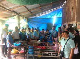 ลงพื้นที่เยี่ยมผู้สูงอายุ 80 ปี ตำบลทุ่งใหญ่
