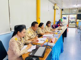 การประชุมประจำเดือน สภาองค์การบริหารส่วนตำบลทุ่งใหญ่ ครั้งที่ 6 / 2566 