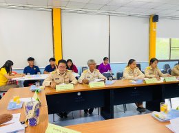 การประชุมประจำเดือน สภาองค์การบริหารส่วนตำบลทุ่งใหญ่ ครั้งที่ 6 / 2566 