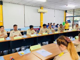 การประชุมประจำเดือน สภาองค์การบริหารส่วนตำบลทุ่งใหญ่ ครั้งที่ 6 / 2566 