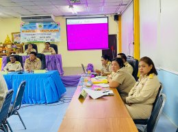 การประชุมประจำเดือน สภาองค์การบริหารส่วนตำบลทุ่งใหญ่ ครั้งที่ 6 / 2566 