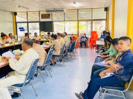 การประชุมประจำเดือน สภาองค์การบริหารส่วนตำบลทุ่งใหญ่ ครั้งที่ 7 / 2566 