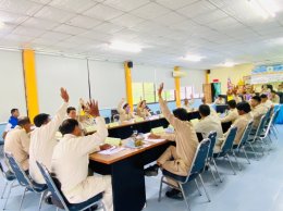 การประชุมประจำเดือน สภาองค์การบริหารส่วนตำบลทุ่งใหญ่ ครั้งที่ 7 / 2566 