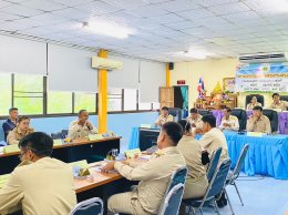 การประชุมประจำเดือน สภาองค์การบริหารส่วนตำบลทุ่งใหญ่ ครั้งที่ 7 / 2566 