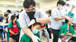 คลินิกการแพทย์แผนจีนหัวเฉียว ร่วมงาน  คาราวานป่อเต็กตึ๊ง ปันความสุข ให้ชุมชน ครั้งที่ 3