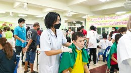 คลินิกการแพทย์แผนจีนหัวเฉียว ร่วมงาน  คาราวานป่อเต็กตึ๊ง ปันความสุข ให้ชุมชน ครั้งที่ 3