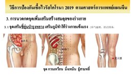 การรักษา COVID-19 ด้วยศาสตร์แพทย์แผนจีน 