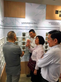 Longhua Hospital Shanghai University of TCM เยี่ยมชมหัวเฉียวศูนย์การเรียนรู้สมุนไพรจีนแบบครบวงจร 
