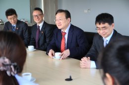 ต้อนรับคณะผู้บริหารจาก Shanghai U. of TCM