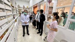 เยี่ยมชมการดำเนินงานของศูนย์การแพทย์กาญจนาภิเษก