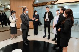 คลินิกการประกอบโรคศิลปะ สาขาการแพทย์แผนจีนหัวเฉียว ให้การต้อนรับคณะผู้บริหารจากสำนักงานการแพทย์แผนจีนแห่งชาติ