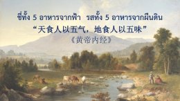บำรุงสุขภาพด้วยอาหารตามธาตุ 中医五行人养生药膳