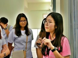 ต้อนรับอาจารย์และนศ.คณะการแพทย์แผนจีน ปี 5 ม.หัวเฉียวเฉลิมพระเกียรติ