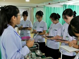ต้อนรับคณะนักศึกษาแพทย์แผนไทยประยุกต์คณะแพทยศาสตร์ศิริราชพยาบาล 