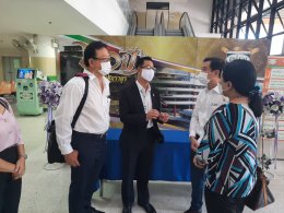 สมาคมการค้า นวัตกรรมการพิมพ์ไทย Thai Innovation Printing Trade  Association (TINPA) บริจาคเงินสมทบทุนเพื่อซื้ออุปกรณ์ทางการแพทย์ สู้ภัย COVID-19 