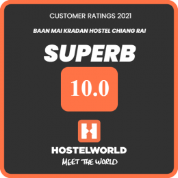'SUPERB' Customer Ratings 2021 by Hostelworld
