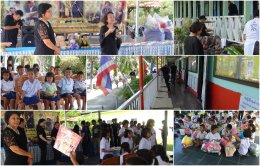 15 November 2016 at Wat Banmak School, Saraburi province.