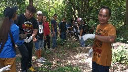 12, 15, 23 November 2019 at Thap Lan National Park in Prachin Buri  province to construct Check Dams and  make Artificial Salt Licks .