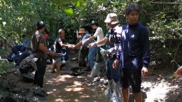 21, 24, 29 September 2020 at Thap Lan National Park in Prachin Buri  province to construct Check Dams and  make Artificial Salt Licks .
